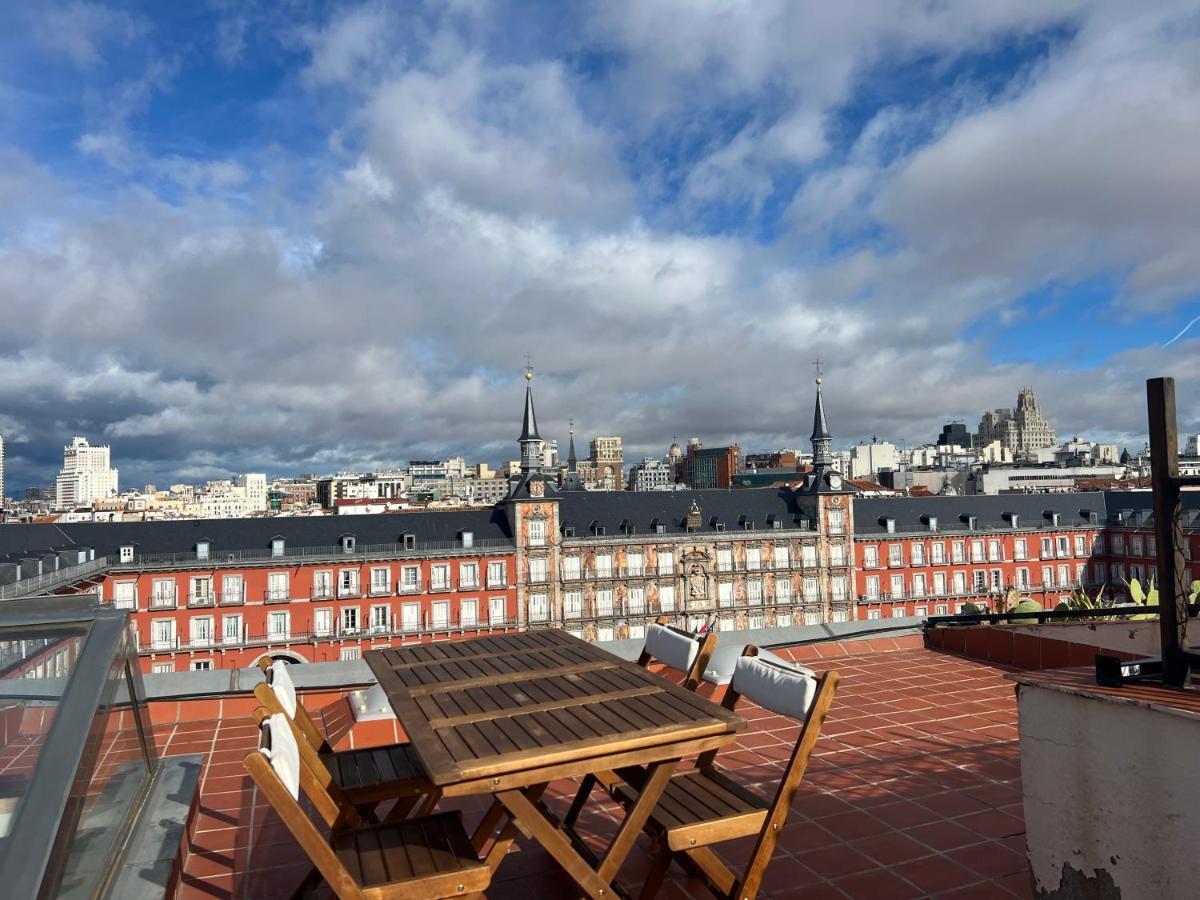 Plaza Mayor Private Terrace Apartment Madri Exterior foto