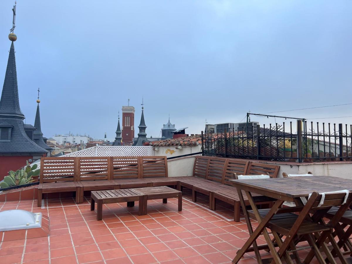 Plaza Mayor Private Terrace Apartment Madri Exterior foto